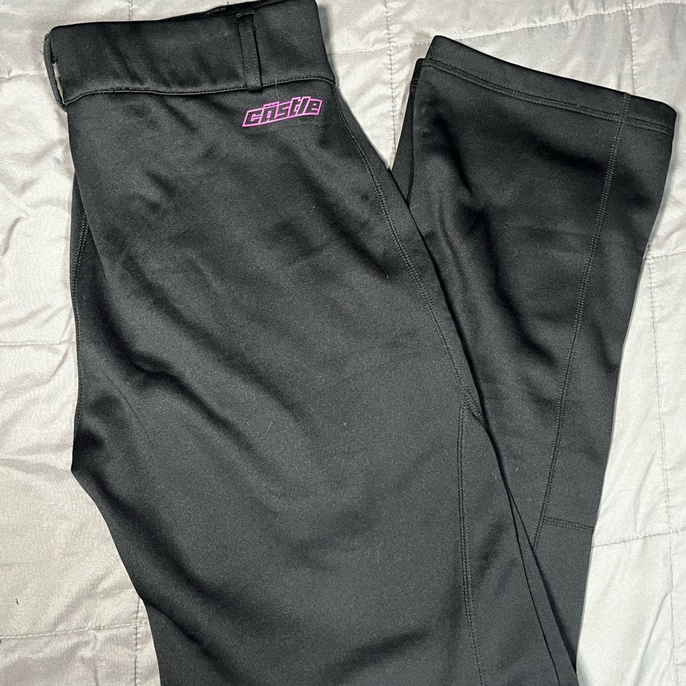 Castle Fusion Mid Layer Riding Pants Women’s M Black‎ Outdoor